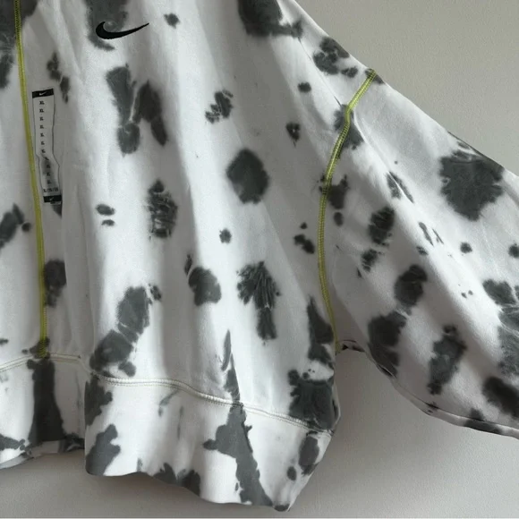 Nike Sportswear Tie Dye Oversize Crop Sweatshirt - Picture 8 of 13